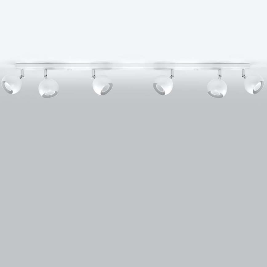 Stropni reflektor OCULARE 6xGU10/10W/230V