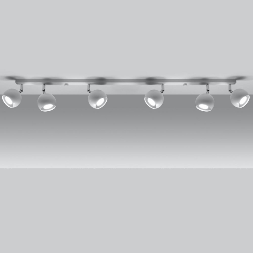 Stropni reflektor OCULARE 6xGU10/10W/230V