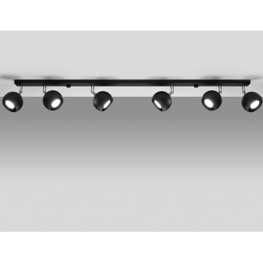 Stropni reflektor OCULARE 6xGU10/10W/230V
