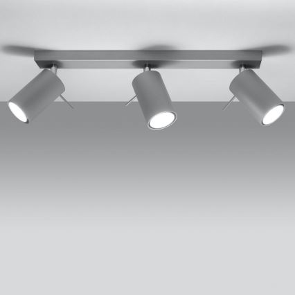 Stropni reflektor RING 3xGU10/10W/230V