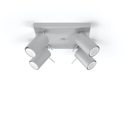 Stropni reflektor RING 4xGU10/10W/230V