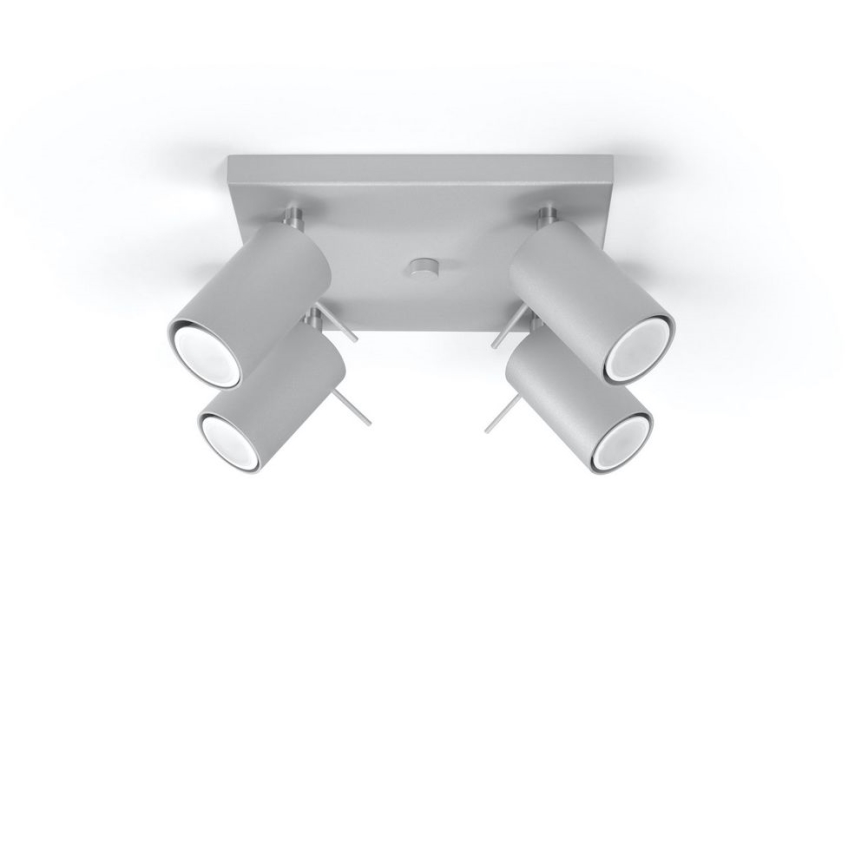 Stropni reflektor RING 4xGU10/10W/230V