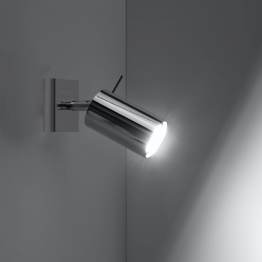 Stenski reflektor RING 1xGU10/10W/230V