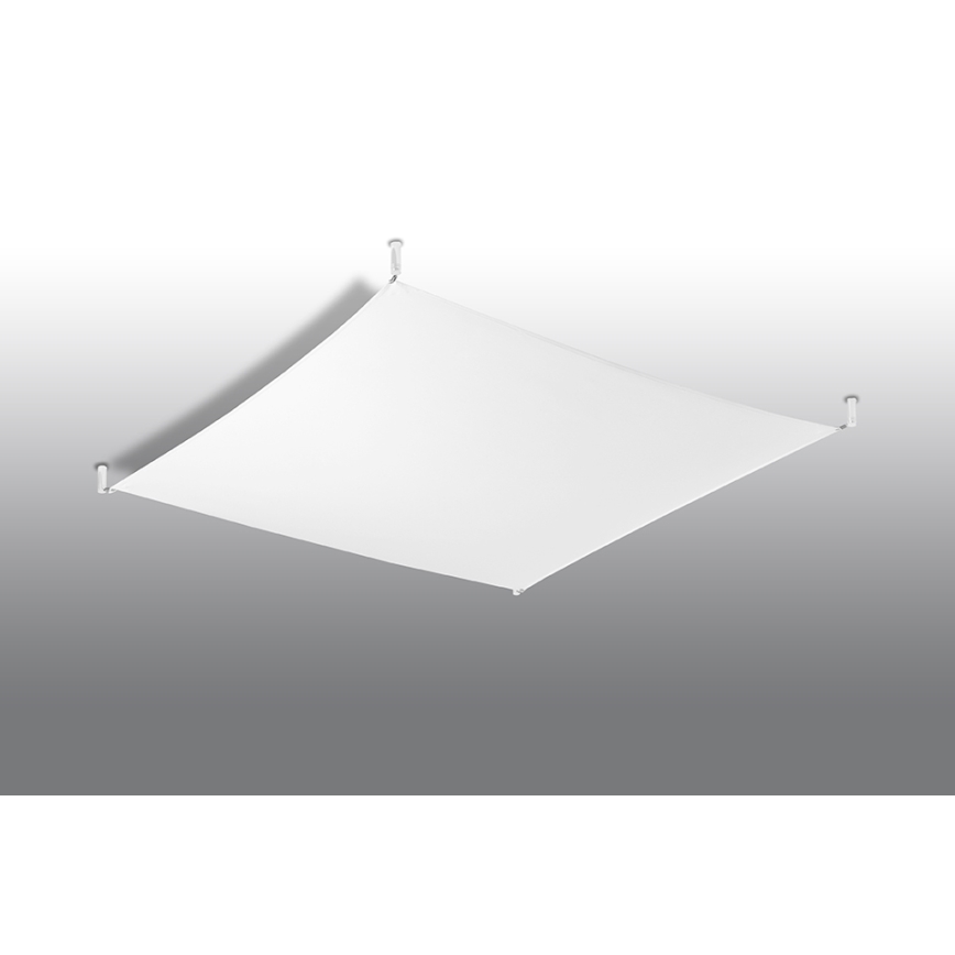 LED stropno svetilo LUNA 6xG13/8,5W/230V 14x14 cm bela