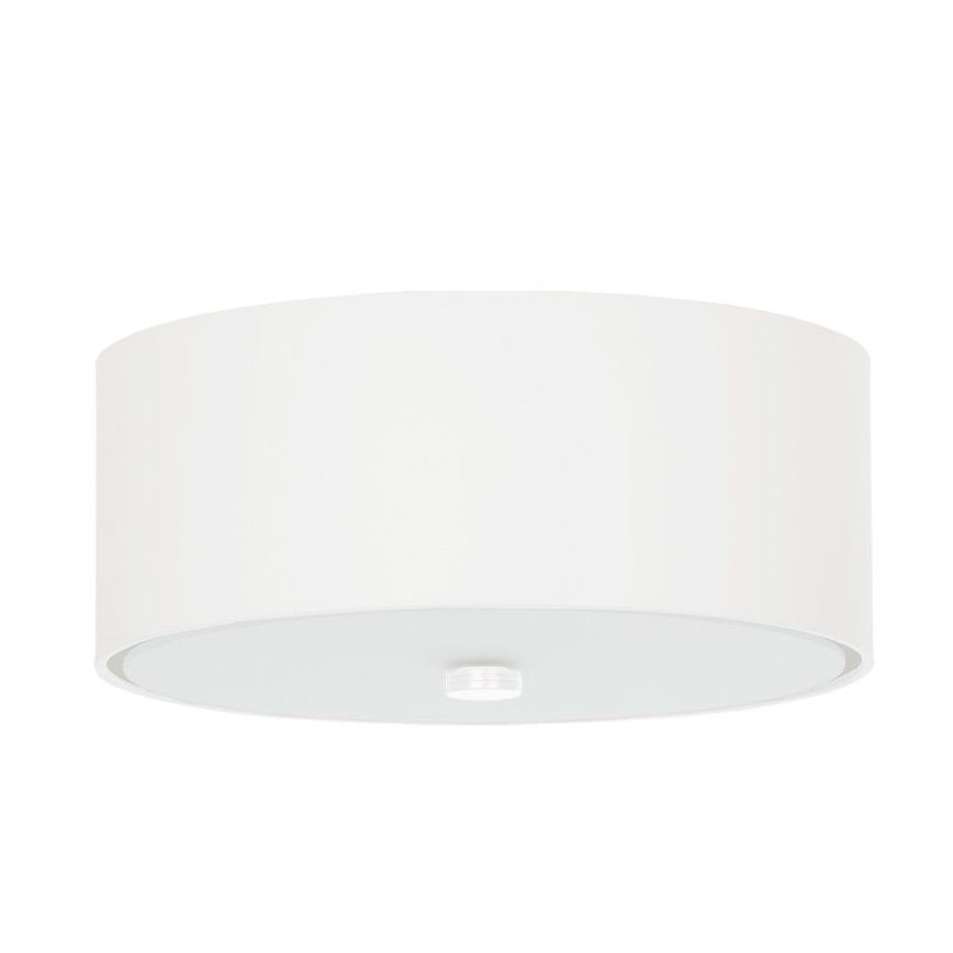 Stropna svetilka SKALA 3xE27/60W/230V pr. 30 cm bela