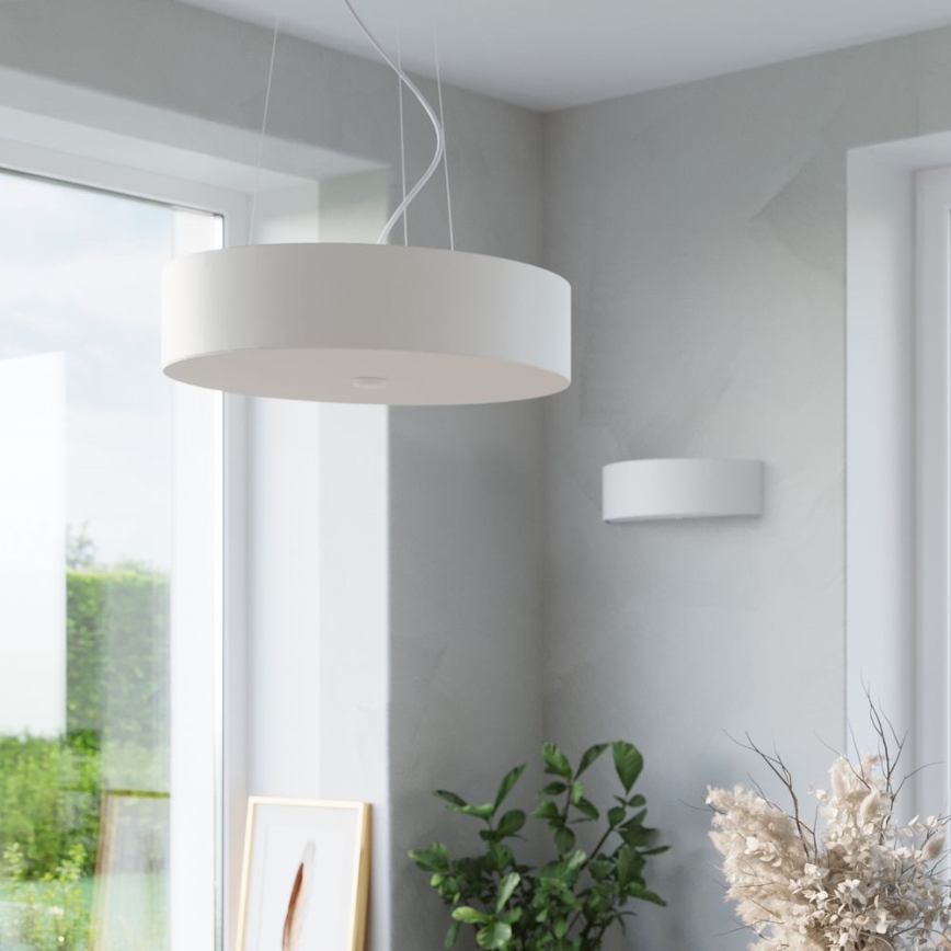 Stenska svetilka SKALA 2xE27/60W/230V bela