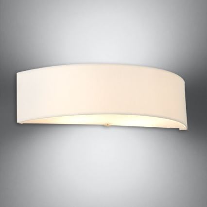 Stenska svetilka SKALA 2xE27/60W/230V bela