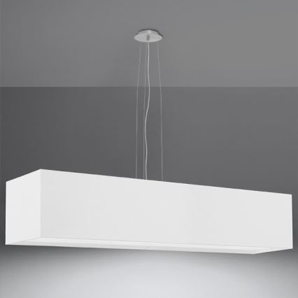 Lestenec na vrvici SANTA 5xE27/60W/230V 120 cm bel