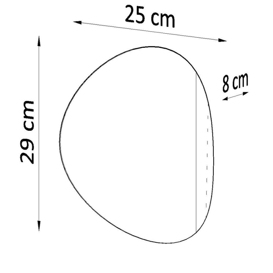 Stenska svetilka SENSES 2xG9/40W/230V črna