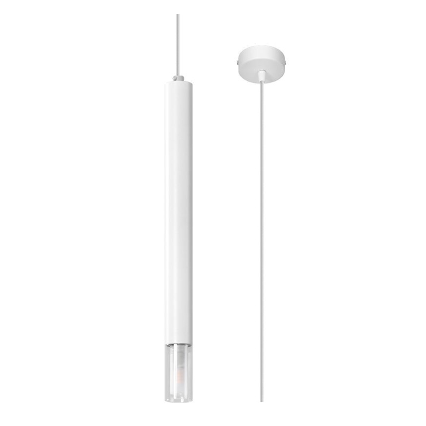 Lestenec na vrvici VIZIER 1xG9/12W/230V bela