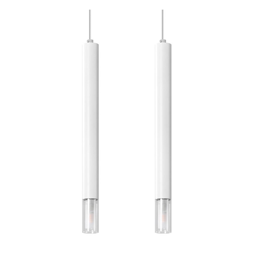 Lestenec na vrvici VIZIER 2xG9/40W/230V bela