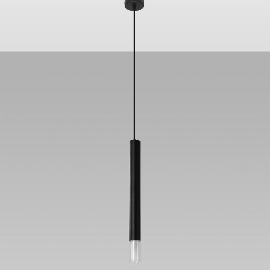 Lestenec na vrvici VIZIER 1xG9/40W/230V črna