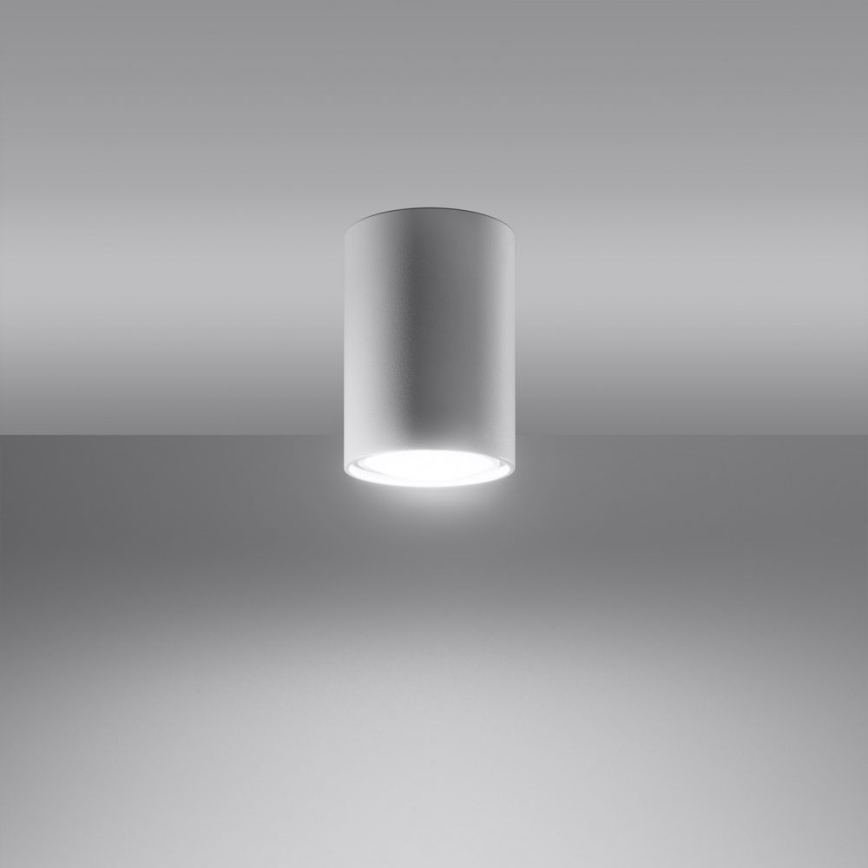 Reflektor LAGOS 1xGU10/10W/230V 10 cm bela