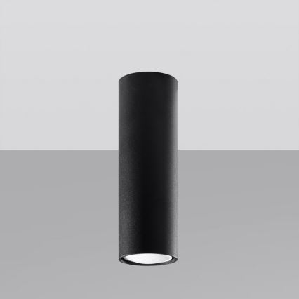 Reflektor LAGOS 1xGU10/10W/230V 20 cm črna