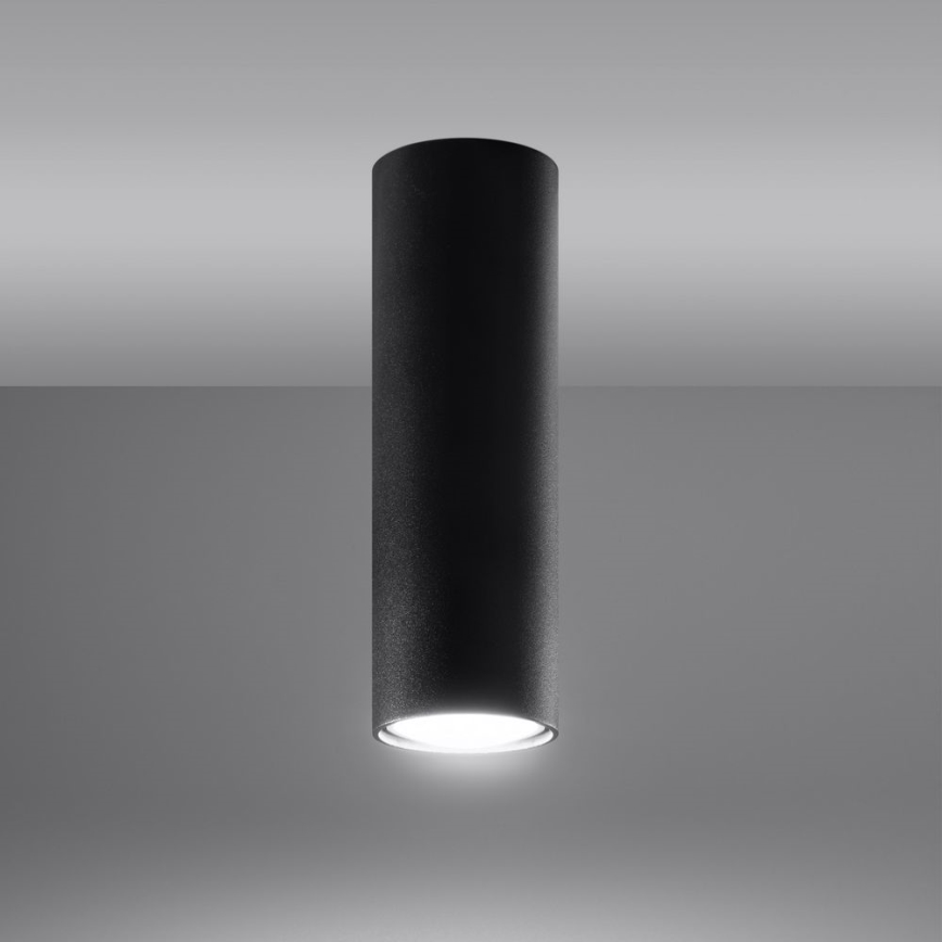 Reflektor LAGOS 1xGU10/10W/230V 20 cm črna