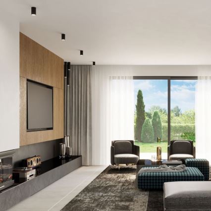 Reflektor LAGOS 1xGU10/10W/230V 60 cm črna