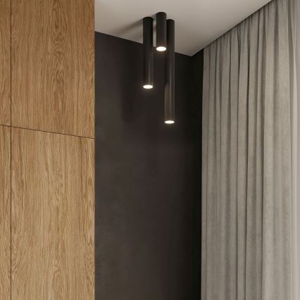 Reflektor LAGOS 1xGU10/10W/230V 60 cm črna