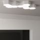 Stropna svetilka SUNDE 2xE27/60W/230V 15,5 cm bela