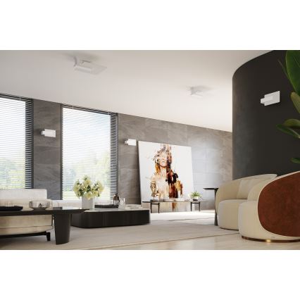 Stenska svetilka LAPPO 1xE14/10W/230V bela