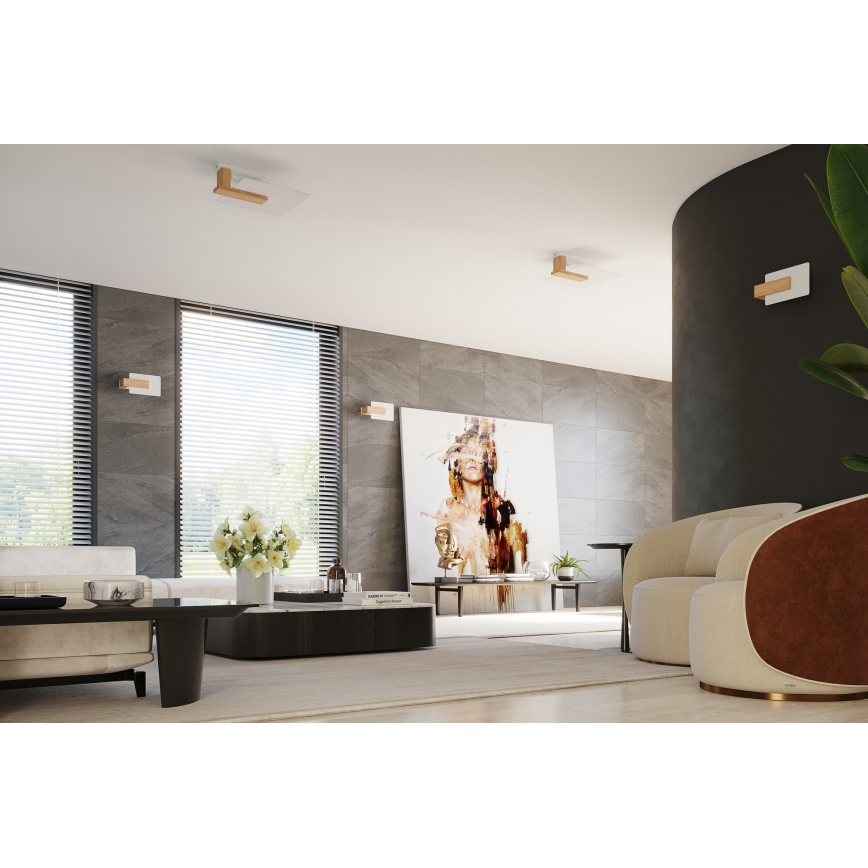 Stropna svetilka LAPPO 2xE27/15W/230V bež