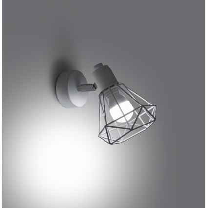 Stenski reflektor ARTEMIS 1xE14/40W/230V bela