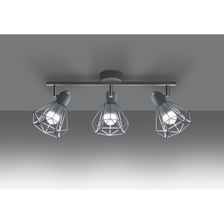 Reflektor ARTEMIS 3xE14/40W/230V bela