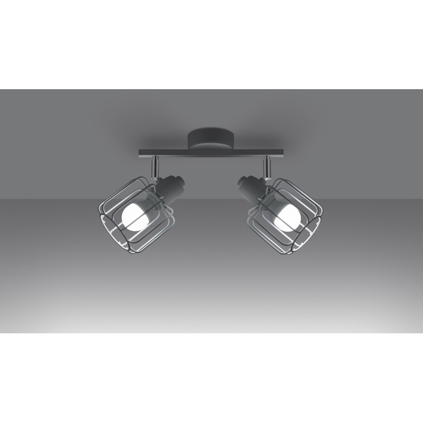 Reflektor BELUCI 2xE14/40W/230V bela