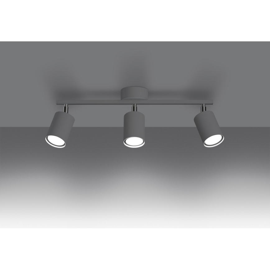 Reflektor LEMMI 3xGU10/40W/230V bela