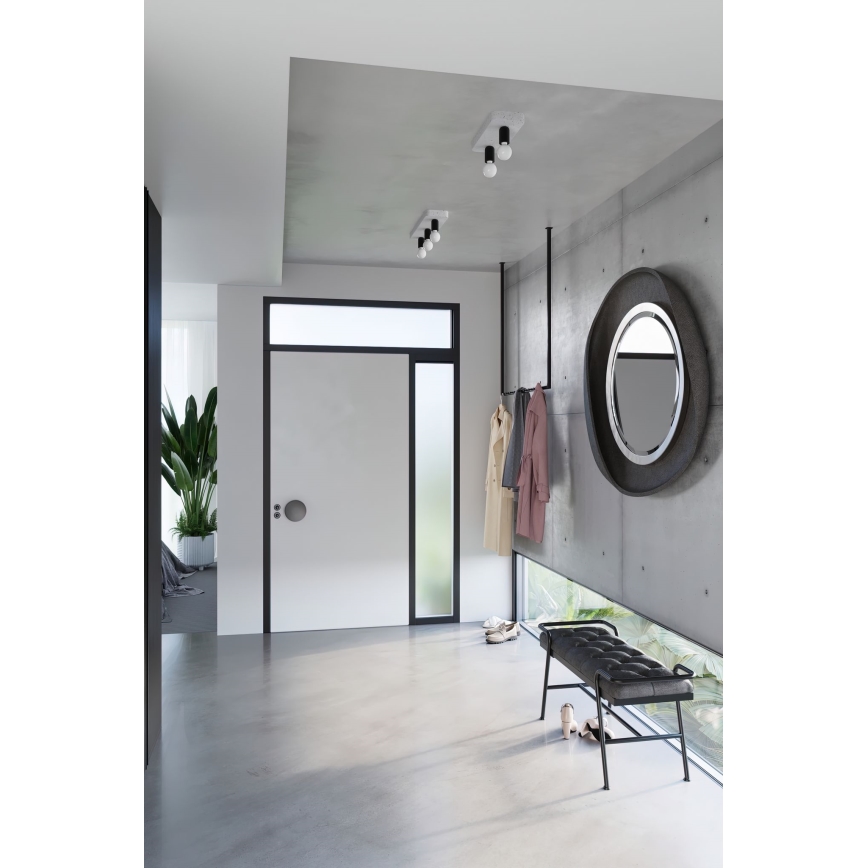Reflektor TAVO 3xE27/15W/230V beton