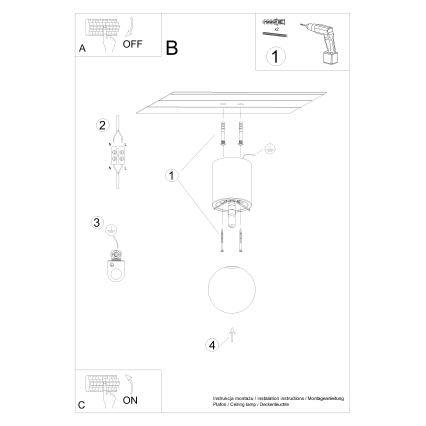 Reflektor BOOMO 1xG9/8W/230V bukev