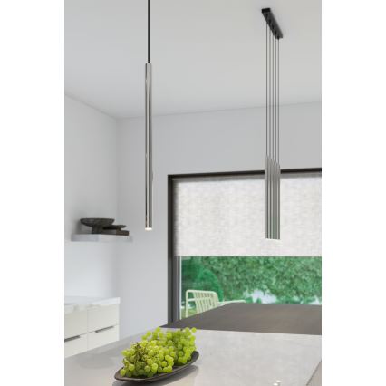 Lestenec na vrvici PASTELO 1xG9/8W/230V sijajni krom
