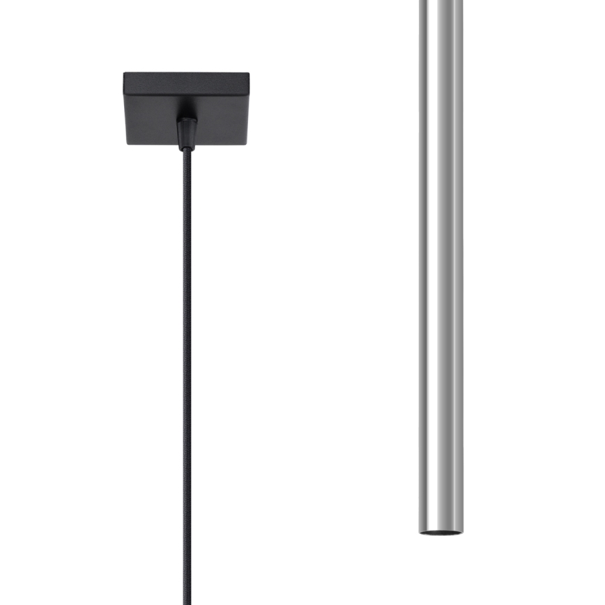 Lestenec na vrvici PASTELO 1xG9/8W/230V sijajni krom