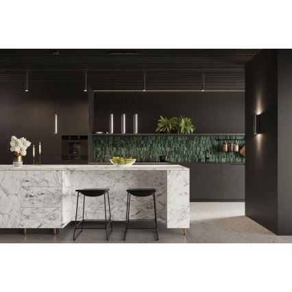 Lestenec na vrvici LAGOS 1xGU10/10W/230V sijajni krom