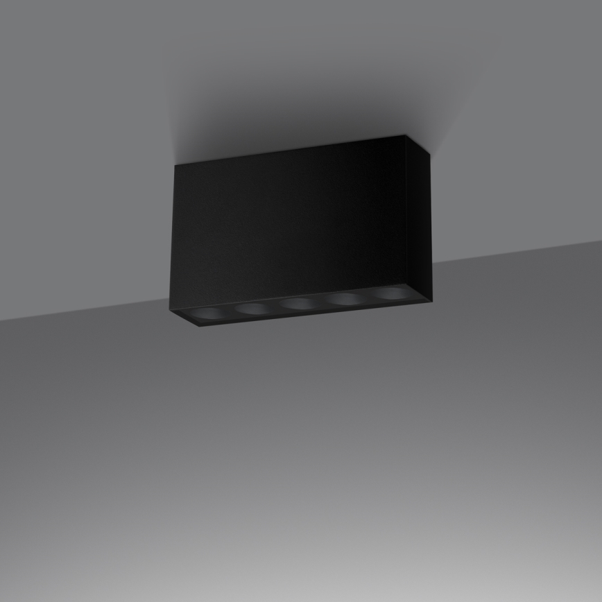 LED Reflektor SOLE LED/11W/230V črna