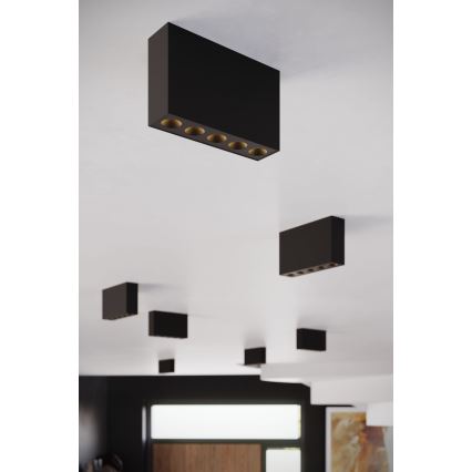 LED Reflektor SOLE LED/11W/230V črna