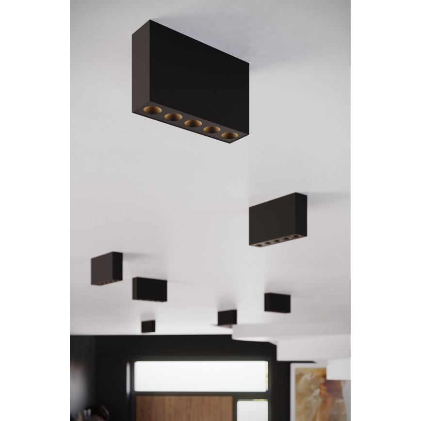 LED Reflektor SOLE LED/11W/230V črna