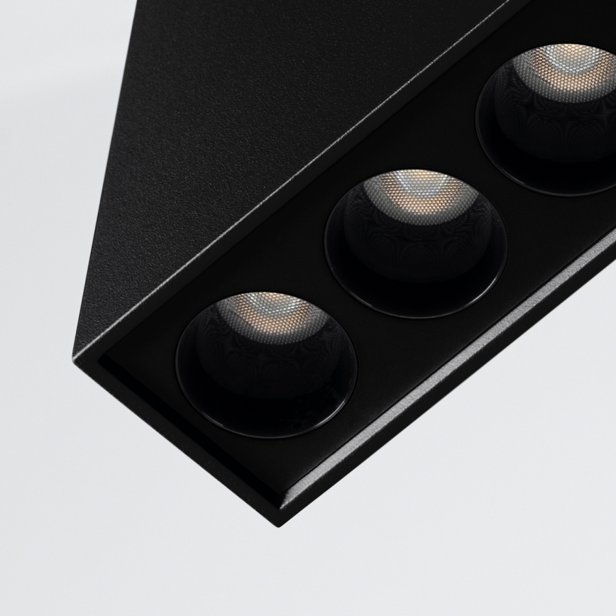 LED Reflektor SOLE LED/11W/230V črna