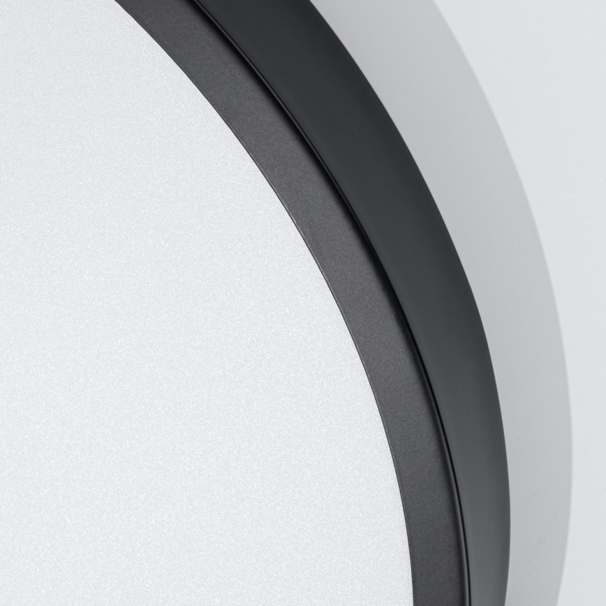 LED stropna svetilka ONYX LED/48W/230V, premer 60 cm, črna