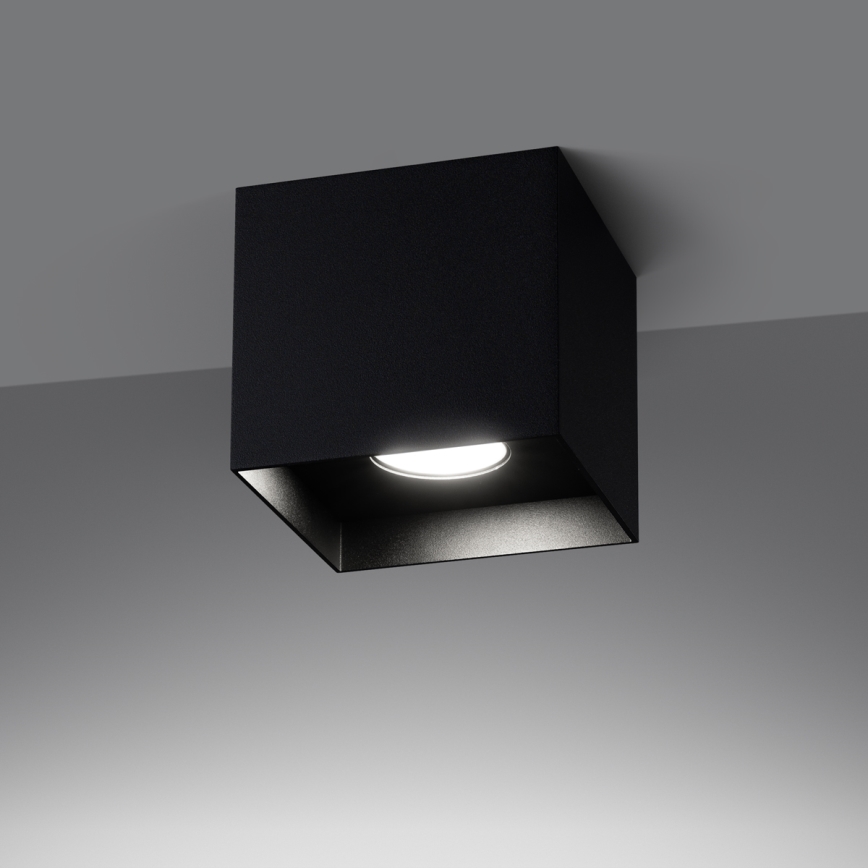 Reflektor HATI 1xGU10/10W/230V črna