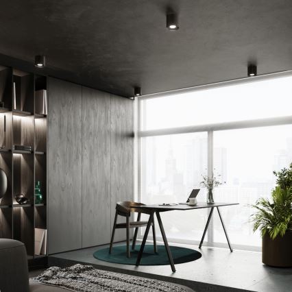 Reflektor MIKA 1xGU10/10W/230V črna