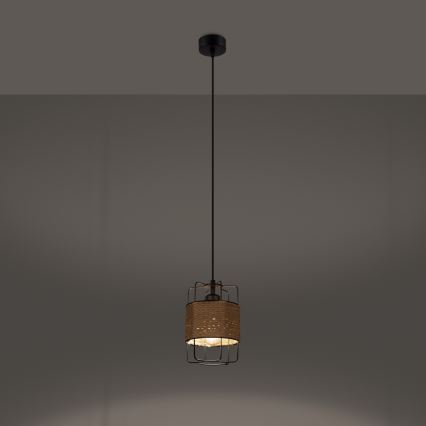 Lestenec na vrvici GIZUR 1xE27/15W/230V