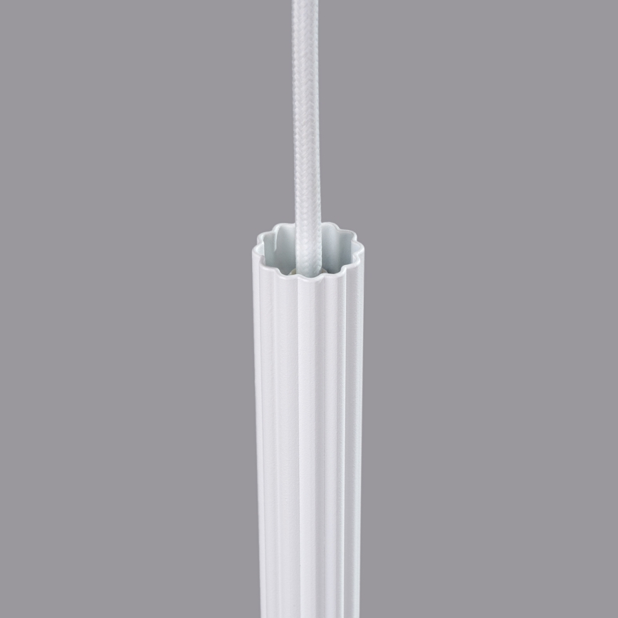 Lestenec na vrvici ARCHE 1xG9/8W/230V bela
