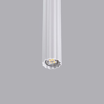 Lestenec na vrvici ARCHE 1xG9/8W/230V bela