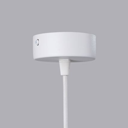 Lestenec na vrvici ARCHE 1xG9/8W/230V bela