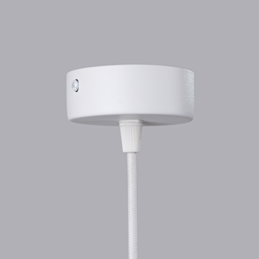 Lestenec na vrvici ARCHE 1xG9/8W/230V bela