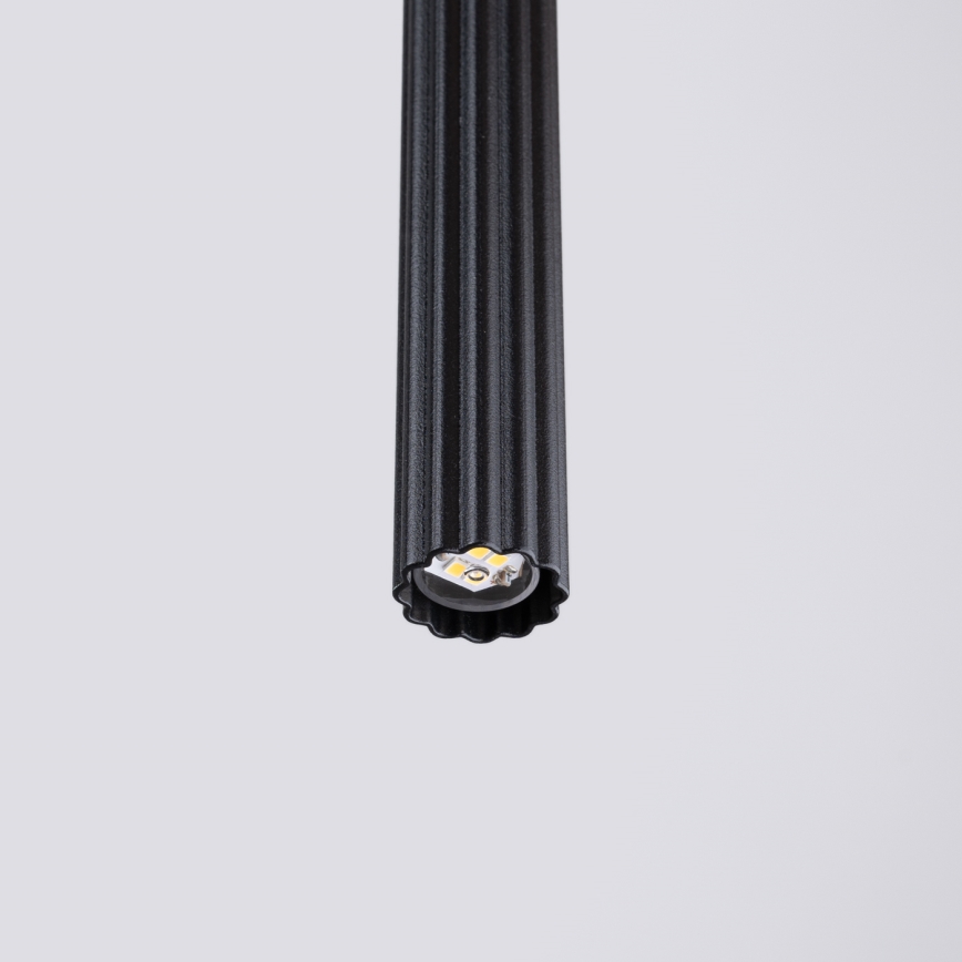 Lestenec na vrvici ARCHE 1xG9/8W/230V črna