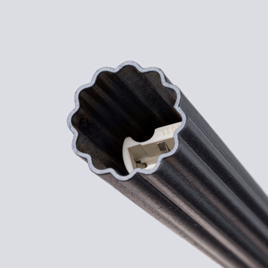 Lestenec na vrvici ARCHE 1xG9/8W/230V črna