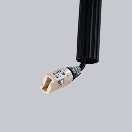 Lestenec na vrvici ARCHE 1xG9/8W/230V črna