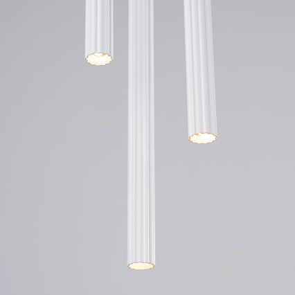 Lestenec na vrvici ARCHE 3xG9/8W/230V bela