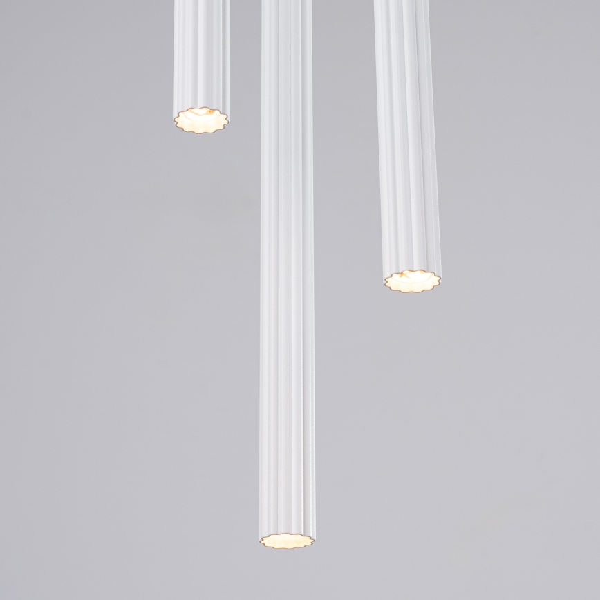 Lestenec na vrvici ARCHE 3xG9/8W/230V bela